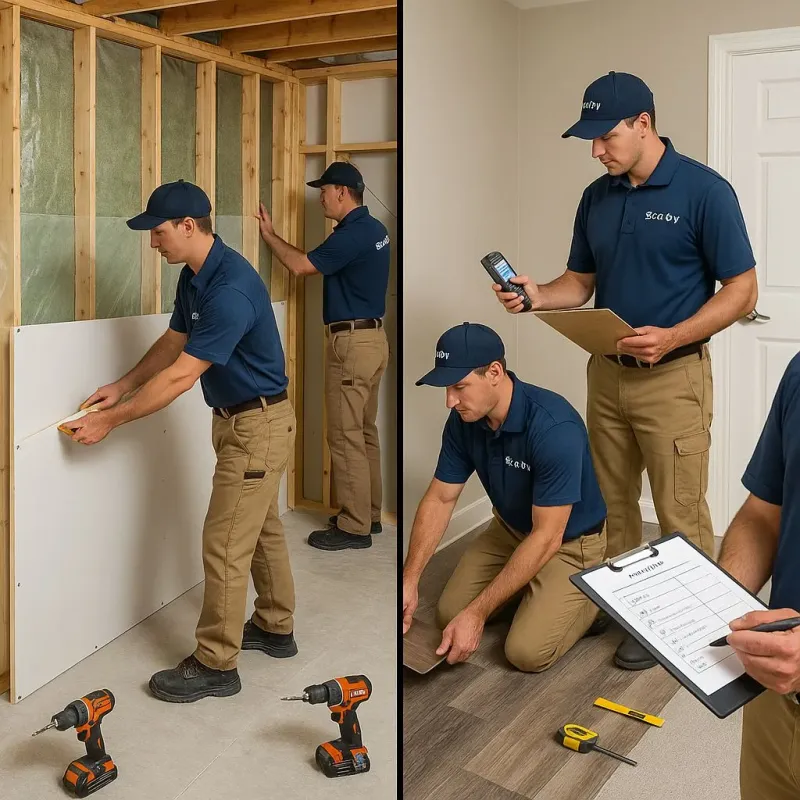 Repairs and Reconstruction process in Murfreesboro, NC