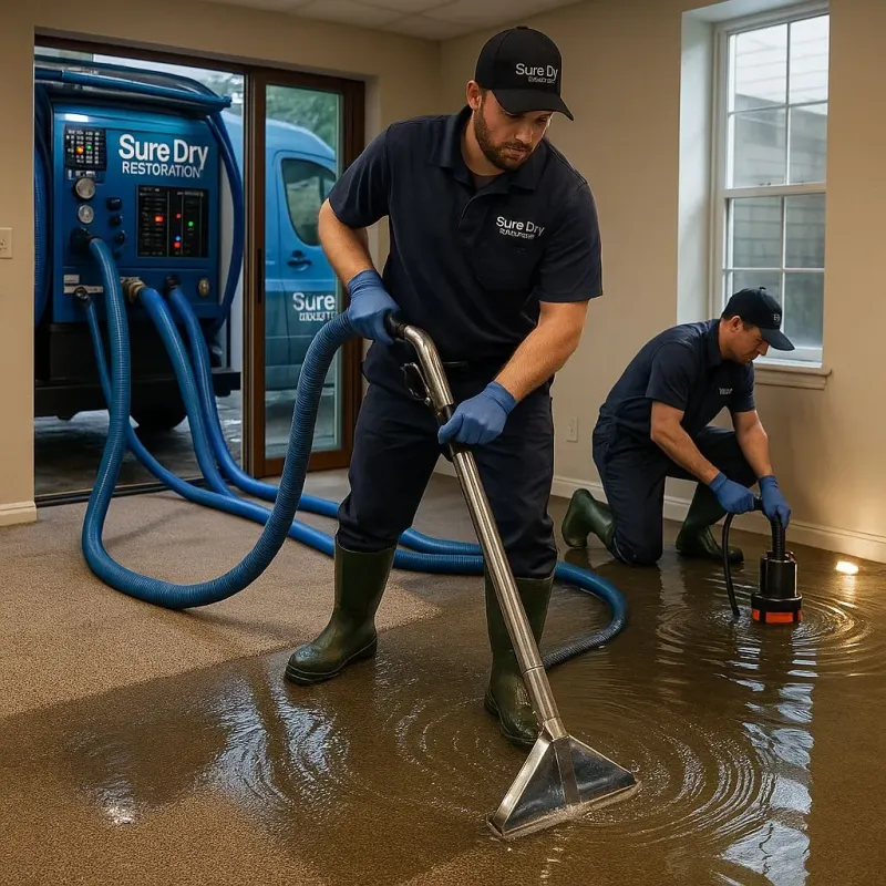 Water Extraction and Removal process in Murfreesboro, NC